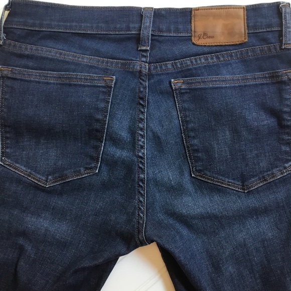 J. Crew Toothpick Skinny Ankle Frayed Hem Jeans - Picture 6 of 8